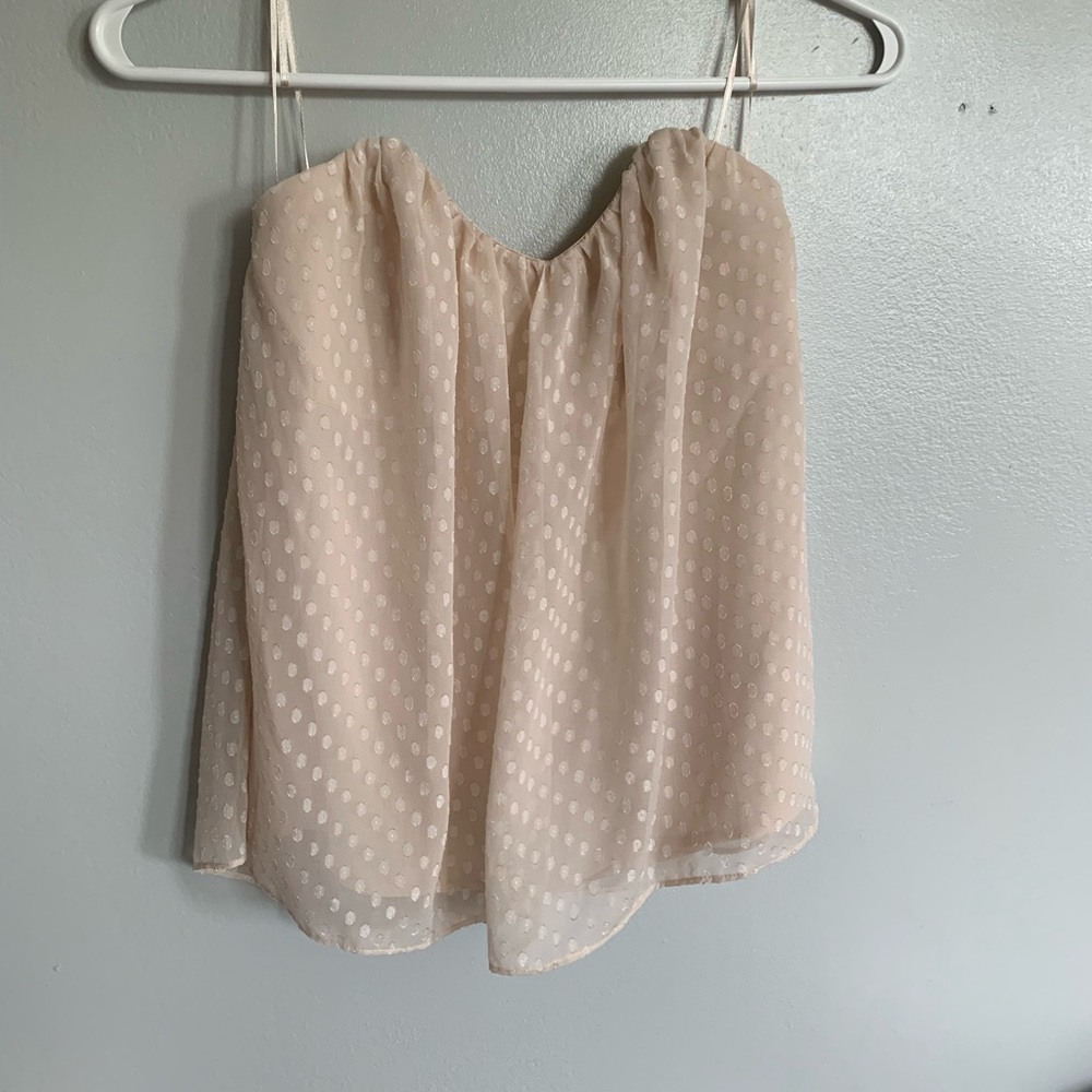 Urban outfitters strapless top size XS